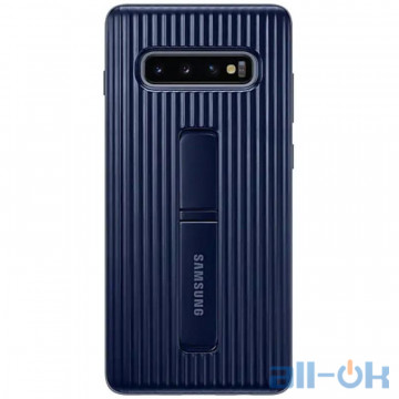 Чохол для смартфону Samsung G973 Galaxy S10 Protective Stadning Cover Blue (EF-RG973CBEG)