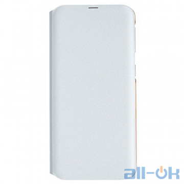Чохол для смартфону Samsung A405 Galaxy A40 Wallet Cover White (EF-WA405PWEG)
