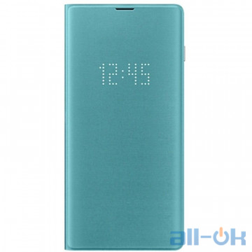 Чохол для смартфону Samsung G973 Galaxy S10 LED View Cover Green (EF-NG973PGEG)