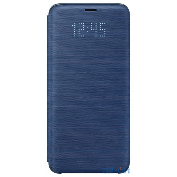 Чохол для смартфону Samsung Galaxy S9 G960 LED View Cover Blue (EF-NG960PLEG)