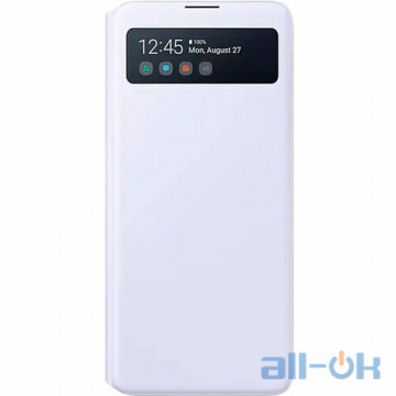 Чохол для смартфону Samsung N770 Galaxy Note 10 Lite S View Wallet Cover White (EF-EN770PWEG)