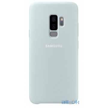 Чохол для смартфону Samsung Galaxy S9 Plus G965 Silicone Cover Blue (EF-PG965TLEG)