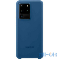 Чохол для смартфону Samsung G988 Galaxy S20 Ultra Silicone Cover Navy (EF-PG988TNEG)