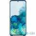 Чохол для смартфону Samsung G985 Galaxy S20 Plus Silicone Cover Dark Blue (EF-PG985TNEG) — інтернет магазин All-Ok. фото 2