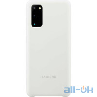 Чохол для смартфону Samsung G980 Galaxy S20 Silicone Cover White (EF-PG980TWEG) 