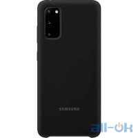 Чохол для смартфону Samsung G980 Galaxy S20 Silicone Cover Black (EF-PG980TBEG)