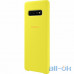 Чохол для смартфону Samsung G975 Galaxy S10 Plus Silicone Cover Yellow (EF-PG975TYEG) — інтернет магазин All-Ok. фото 2