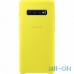 Чохол для смартфону Samsung G975 Galaxy S10 Plus Silicone Cover Yellow (EF-PG975TYEG) — інтернет магазин All-Ok. фото 1