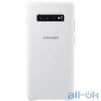 Чохол для смартфону Samsung G975 Galaxy S10 Plus Silicone Cover White (EF-PG975TWEG)