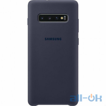 Чохол для смартфону Samsung G975 Galaxy S10 Plus Silicone Cover Navy (EF-PG975TNEG) 