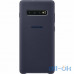 Чохол для смартфону Samsung G975 Galaxy S10 Plus Silicone Cover Navy (EF-PG975TNEG)  — інтернет магазин All-Ok. фото 1