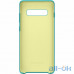 Чохол для смартфону Samsung G975 Galaxy S10 Plus Silicone Cover Green (EF-PG975TGEG) — інтернет магазин All-Ok. фото 4