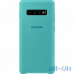 Чохол для смартфону Samsung G975 Galaxy S10 Plus Silicone Cover Green (EF-PG975TGEG) — інтернет магазин All-Ok. фото 1