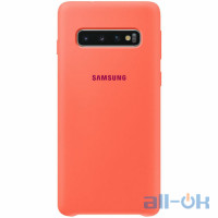 Чохол для смартфону Samsung G973 Galaxy S10 Silicone Cover Berry Pink (EF-PG973THEG)