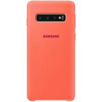 Чохол для смартфону Samsung G973 Galaxy S10 Silicone Cover Berry Pink (EF-PG973THEG)