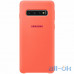 Чохол для смартфону Samsung G973 Galaxy S10 Silicone Cover Berry Pink (EF-PG973THEG) — інтернет магазин All-Ok. фото 1