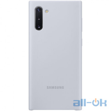 Чохол для смартфону Samsung N970 Galaxy Note 10 Silicone Cover Silver (EF-PN970TSEG)