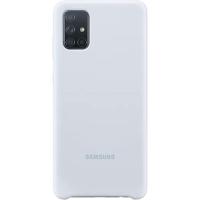 Чохол для смартфону Samsung A715 Galaxy A71 Silicone Cover Silver (EF-PA715TSEG)