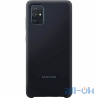 Чохол для смартфону Samsung A715 Galaxy A71 Silicone Cover Black (EF-PA715TBEG)