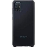 Чохол для смартфону Samsung A715 Galaxy A71 Silicone Cover Black (EF-PA715TBEG)