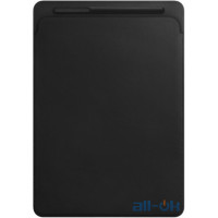 Чохол для планшета Apple Leather Sleeve for 12.9 iPad Pro - Black (MQ0U2)