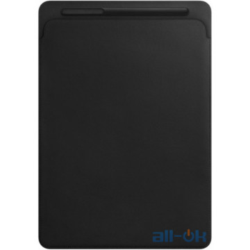 Чохол для планшета Apple Leather Sleeve for 12.9 iPad Pro - Black (MQ0U2)