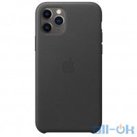 Чохол для смартфону Apple iPhone 11 Pro Leather Case - Black (MWYE2)