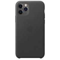 Чохол для смартфону Apple iPhone 11 Pro Leather Case - Black (MWYE2)