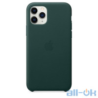 Чохол для смартфону Apple iPhone 11 Pro Leather Case - Forest Green (MWYC2)