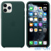 Чохол для смартфону Apple iPhone 11 Pro Leather Case - Forest Green (MWYC2) — інтернет магазин All-Ok. фото 3
