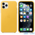 Чохол для смартфону Apple iPhone 11 Pro Leather Case - Meyer Lemon (MWYA2) — інтернет магазин All-Ok. фото 3