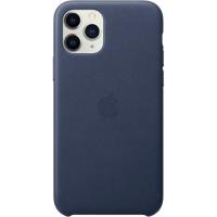 Чохол для смартфону Apple iPhone 11 Pro Leather Case - Midnight Blue (MWYG2)