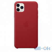 Чохол для смартфону Apple iPhone 11 Pro Max Leather Case - PRODUCT RED (MX0F2)