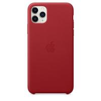 Чохол для смартфону Apple iPhone 11 Pro Max Leather Case - PRODUCT RED (MX0F2)