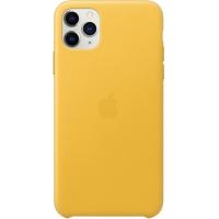 Чохол для смартфону Apple iPhone 11 Pro Max Leather Case - Meyer Lemon (MX0A2)