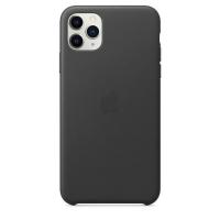 Чохол для смартфону Apple iPhone 11 Pro Max Leather Case - Black (MX0E2)