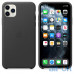 Чохол для смартфону Apple iPhone 11 Pro Max Leather Case - Black (MX0E2) — інтернет магазин All-Ok. фото 3