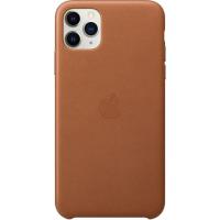 Чохол для смартфону Apple iPhone 11 Pro Max Leather Case - Saddle Brown (MX0D2)