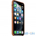 Чохол для смартфону Apple iPhone 11 Pro Max Leather Case - Saddle Brown (MX0D2) — інтернет магазин All-Ok. фото 1