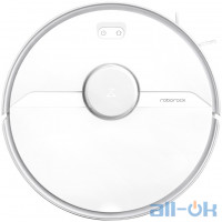 Робот-пилосос з вологим прибиранням RoboRock Vacuum Cleaner S6 Pure White (S602-00)