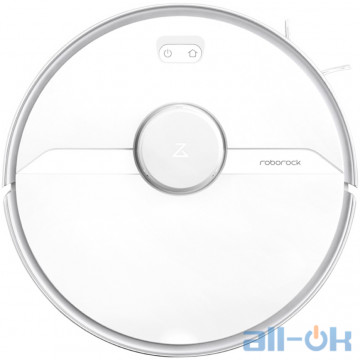 Робот-пилосос з вологим прибиранням RoboRock Vacuum Cleaner S6 Pure White (S602-00)