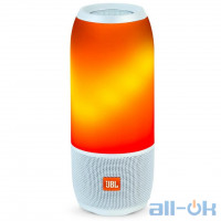 Портативна колонка JBL Pulse 3 White (PULSE3WHT)