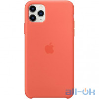 Чохол для смартфону Apple iPhone 11 Pro Max Silicone Case - Clementine/Orange (MX022)