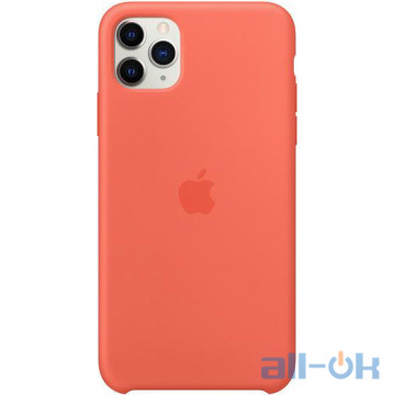 Чохол для смартфону Apple iPhone 11 Pro Max Silicone Case - Clementine/Orange (MX022)