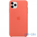 Чохол для смартфону Apple iPhone 11 Pro Max Silicone Case - Clementine/Orange (MX022) — інтернет магазин All-Ok. фото 2