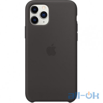 Чохол для смартфону Apple iPhone 11 Pro Silicone Case - Black (MWYN2)