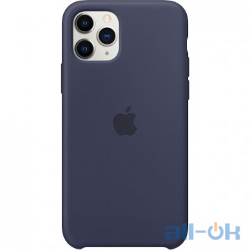 Чохол для смартфону Apple iPhone 11 Pro Silicone Case - Midnight Blue (MWYJ2)
