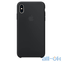 Чохол для смартфону Apple iPhone XS Max Silicone Case - Black (MRWE2)