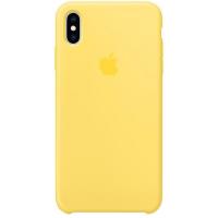 Чохол для смартфону Apple iPhone XS Max Silicone Case - Canary Yellow (MW962)