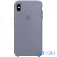Чохол для смартфону Apple iPhone XS Max Silicone Case - Lavender Gray (MTFH2)